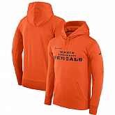 Men's Cincinnati Bengals Nike Property Of Performance Pullover Hoodie Orange,baseball caps,new era cap wholesale,wholesale hats